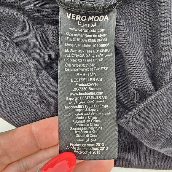 Women's Black Swim suit Coverup Dress, Vero Moda, XS - Picture 15 of 16